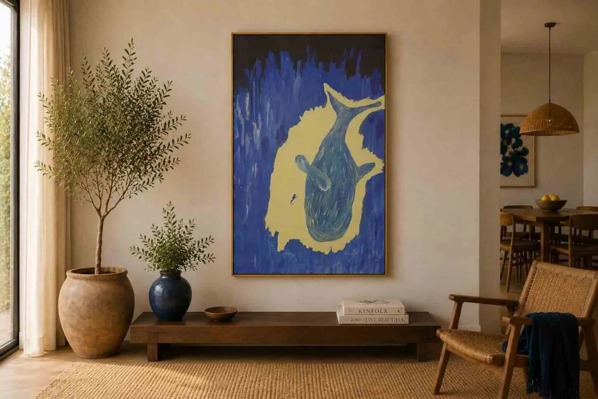La ballena y yo - Trasera